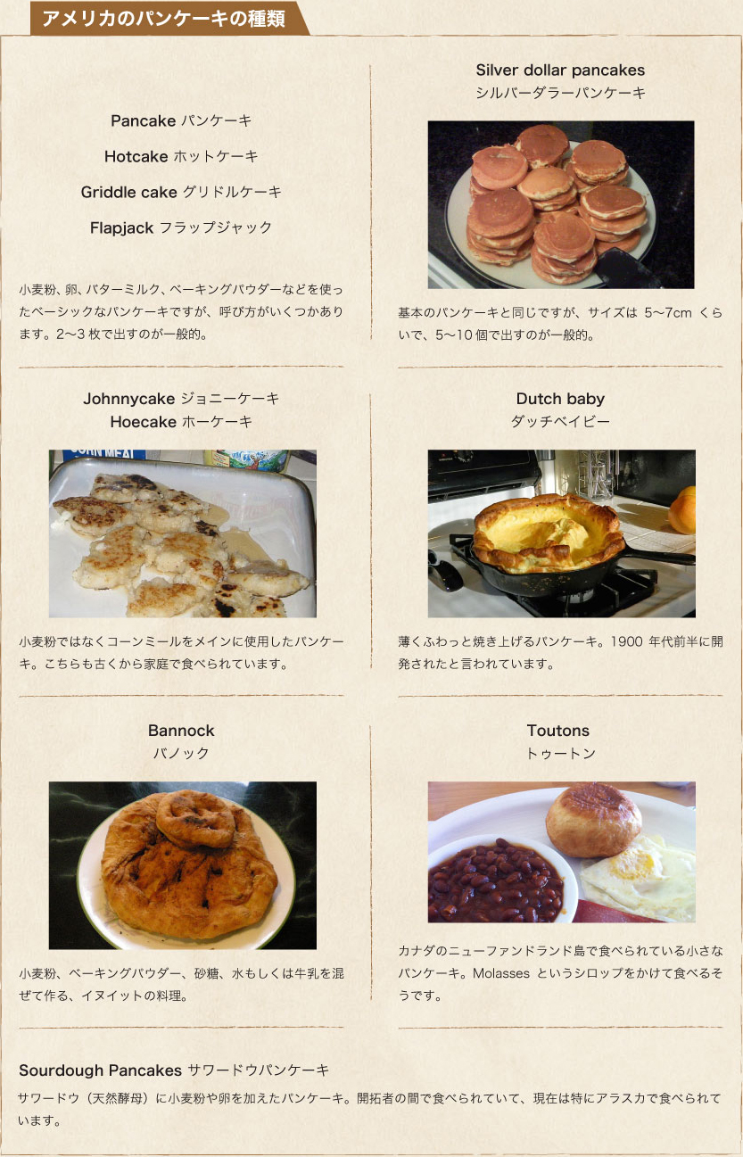 昔ながらのシンプルなパンケーキが人気？ アメリカのパンケーキ事情